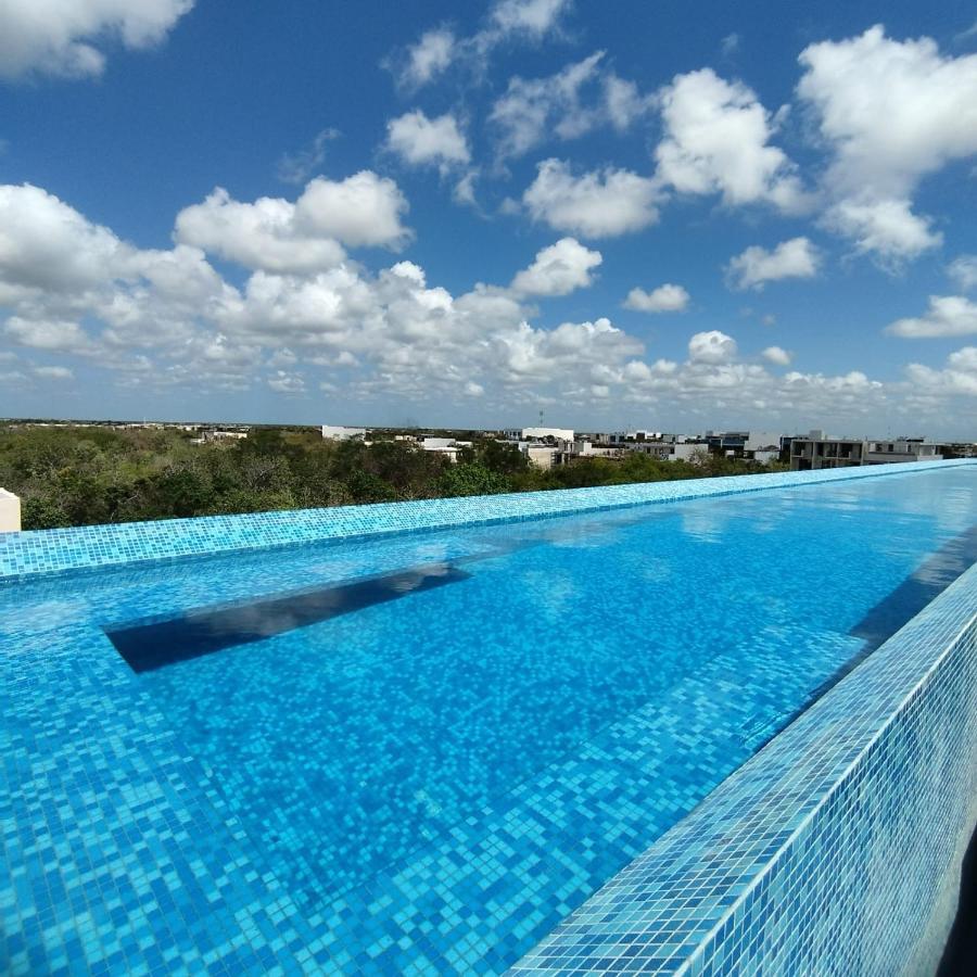 Nuevo Estudio Con Terraza Totalmente Equipado Aldea Zama Appartamento Tulum