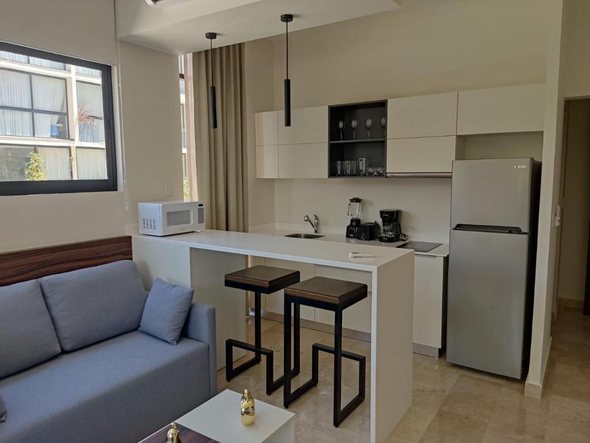 Nuevo Estudio Con Terraza Totalmente Equipado Aldea Zama Appartamento Tulum