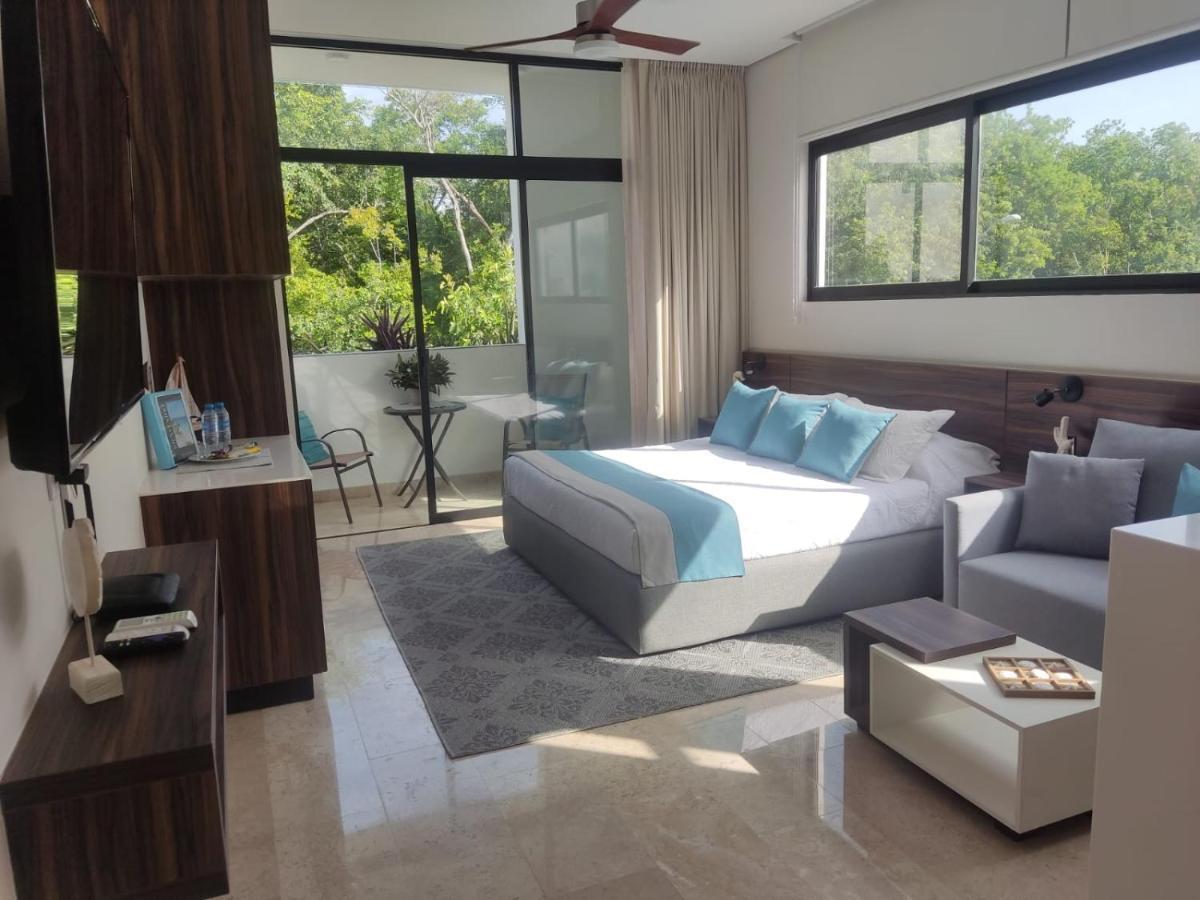 Nuevo Estudio Con Terraza Totalmente Equipado Aldea Zama Appartamento Tulum
