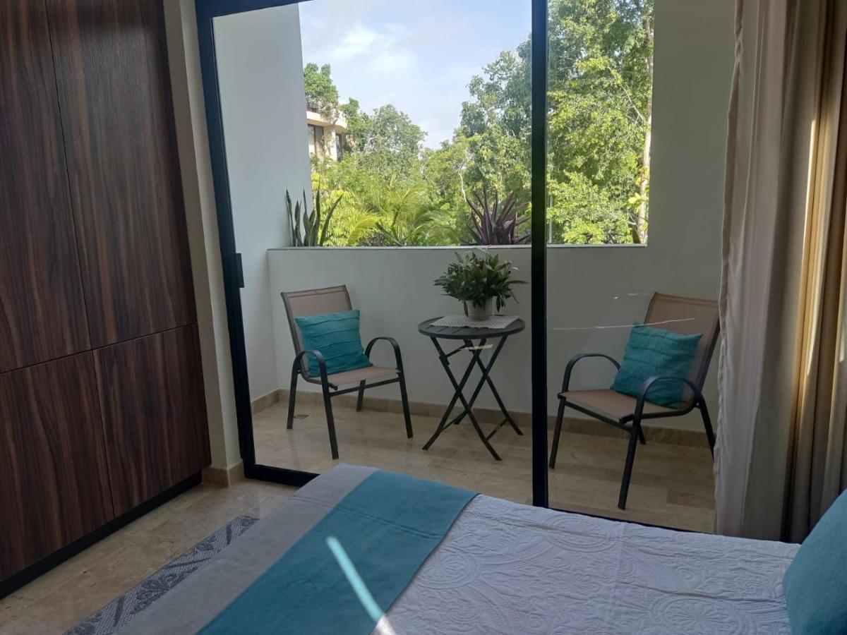 Nuevo Estudio Con Terraza Totalmente Equipado Aldea Zama Appartamento Tulum