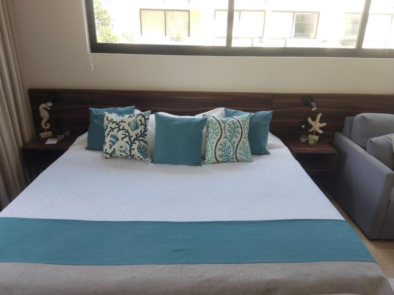 Appartamento Nuevo Estudio Con Terraza Totalmente Equipado Aldea Zama